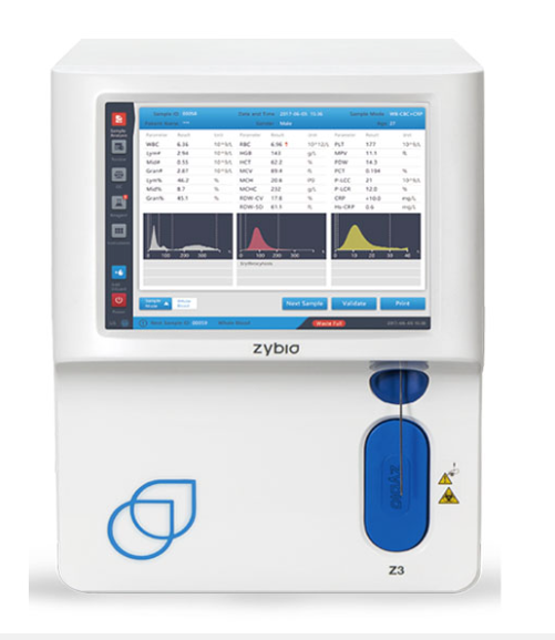 Zybio-Z31 3 Part Hematology Analyzer